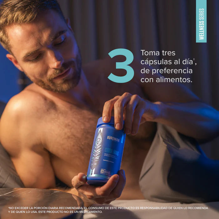 Birdman Citra Pure Citrato de Magnesio 240 Capsulas