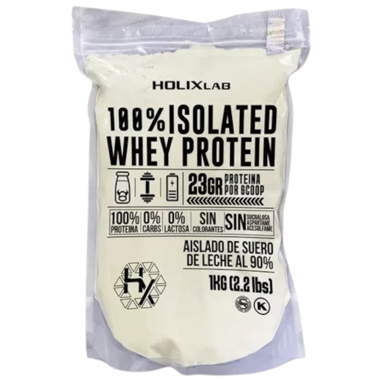Holix Lab 100% Isolated Whey Protein 1 Kg