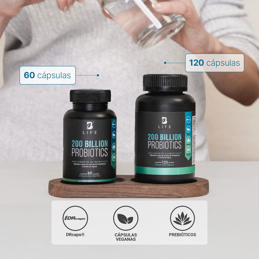 B Life 200 Billion Probiotics | 200 Billones de Probióticos 60 Capsulas