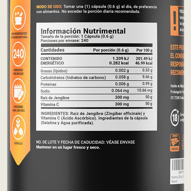 B Life C Blend 240 Capsulas
