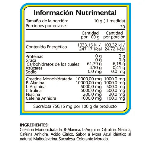 Bhp Amino Energy Ultra 30 Servicios