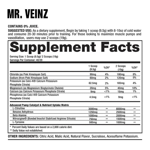 Dragon Pharma MR. Veinz 40 Servicios