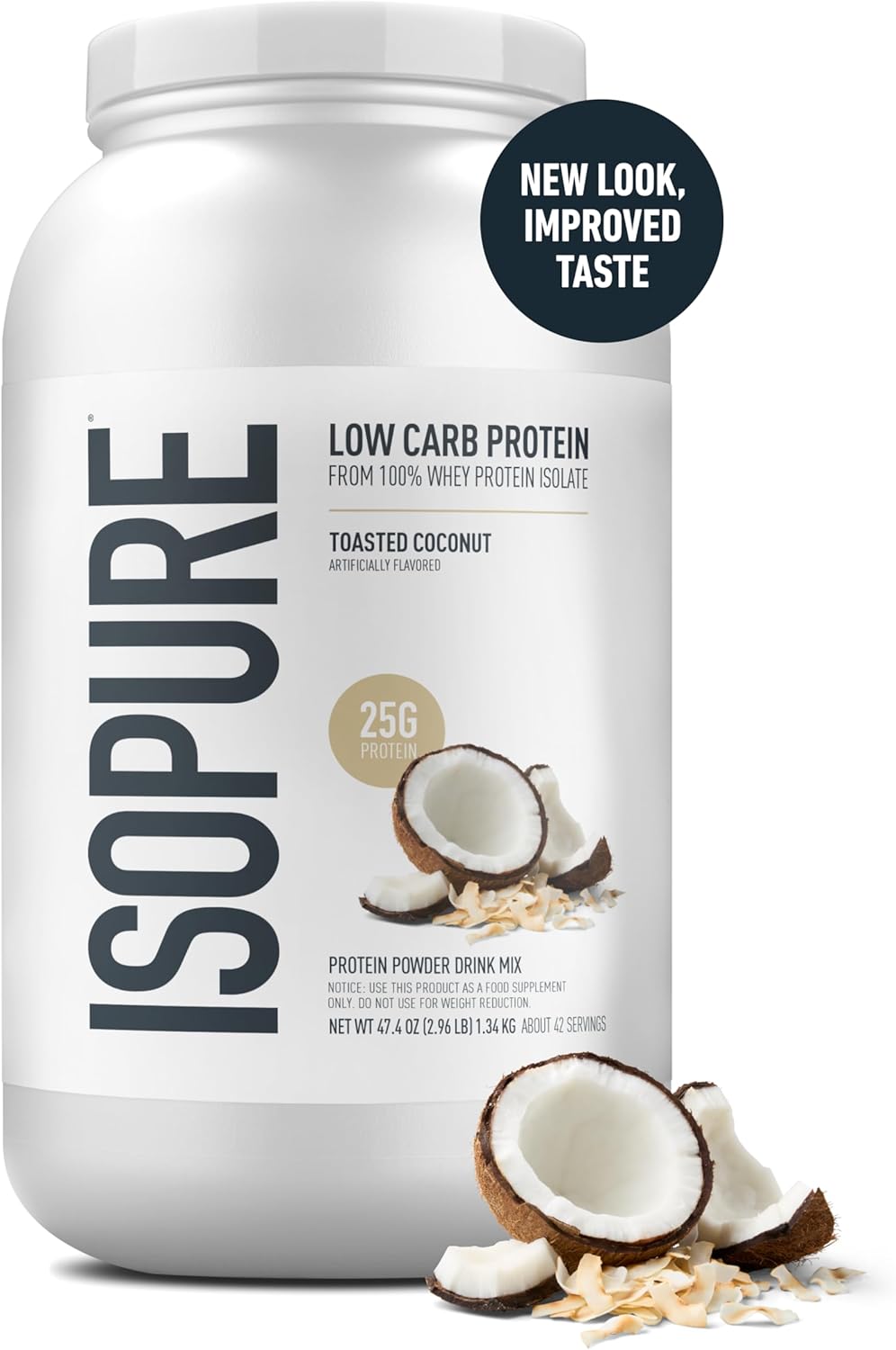 Isopure Zero Carb / Low Carb 3 Lbs