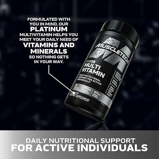 Muscletech Platinum Multivitamin 90 Tabletas