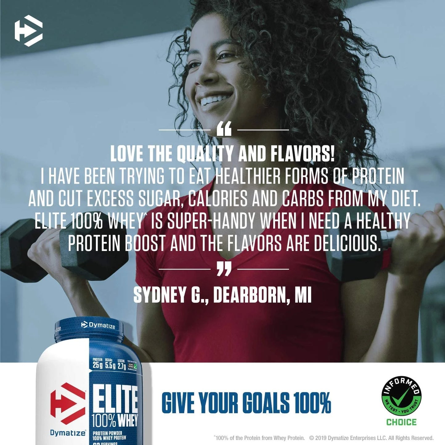 Dymatize Elite 100% Whey 5 Lbs