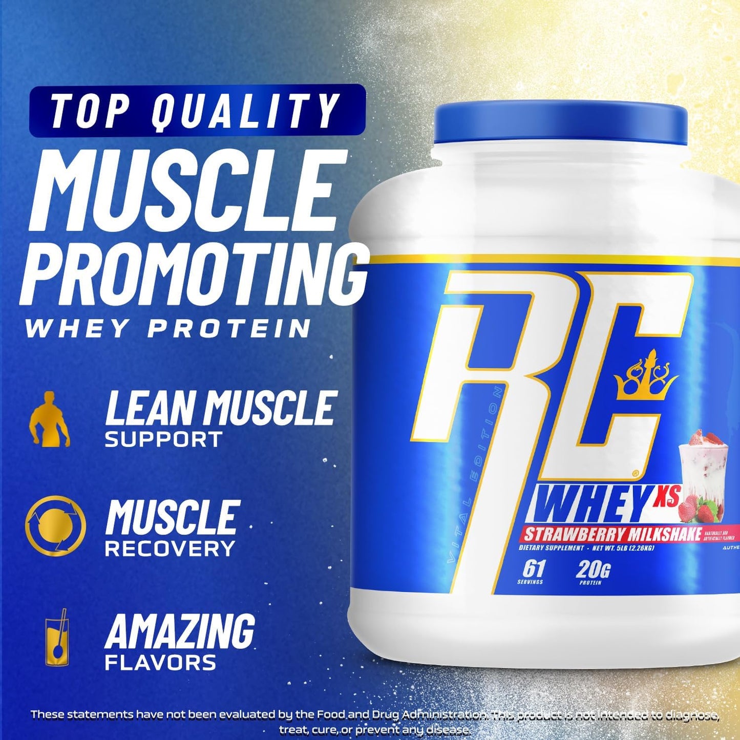 Ronnie Coleman Whey Xs 5 Lbs