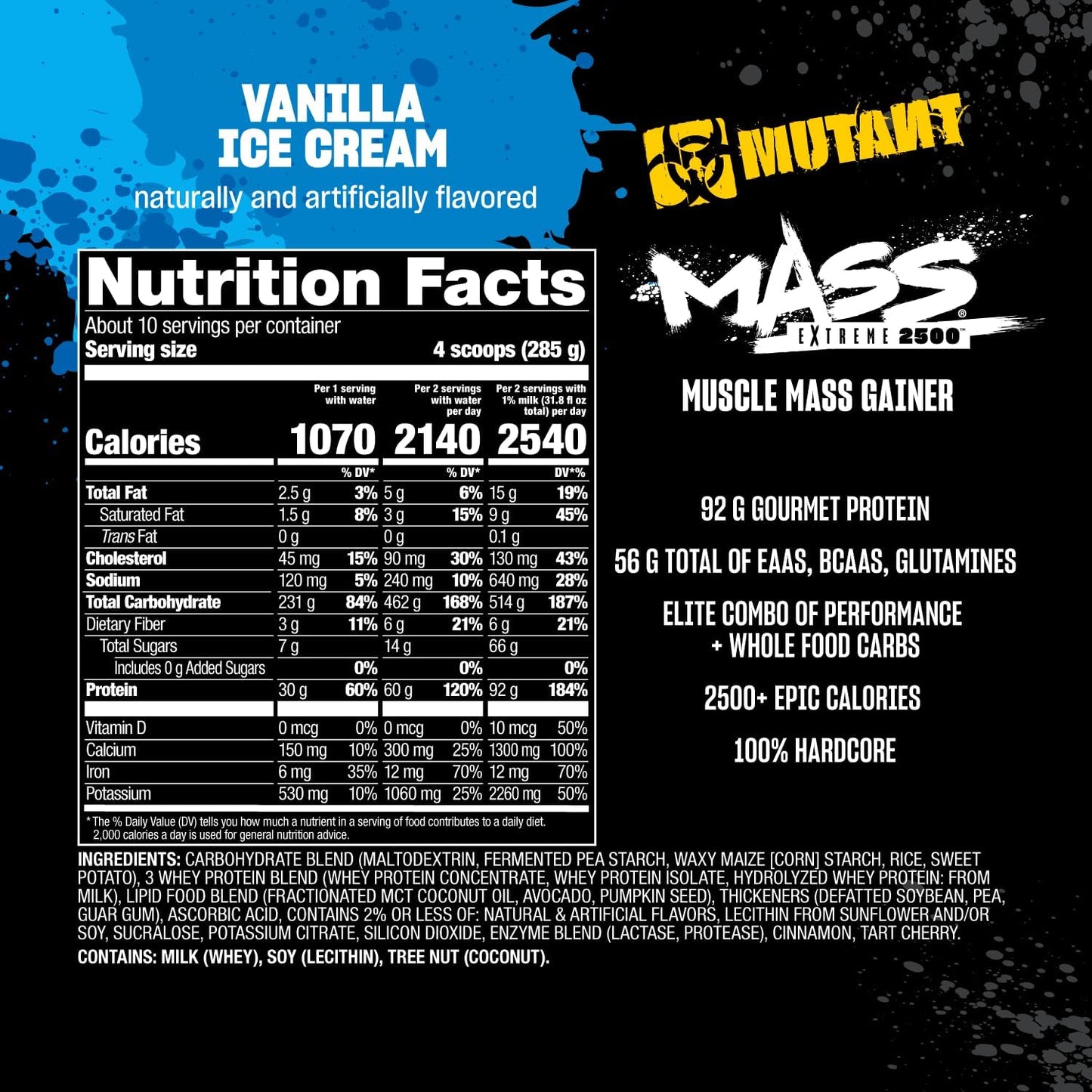 Mutant Mass Extreme 2500 6 Lbs