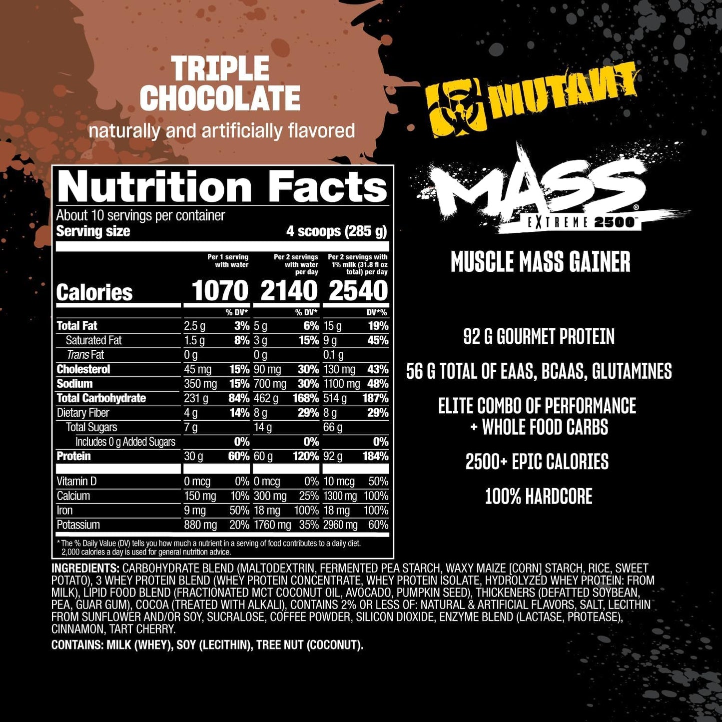 Mutant Mass Extreme 2500 6 Lbs