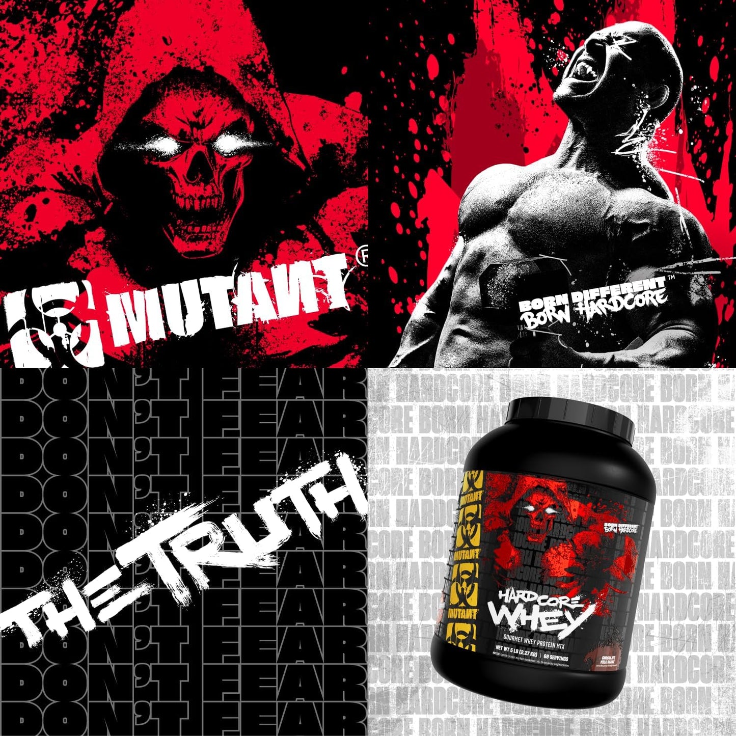 Mutant Hardcore Whey 5 Lbs