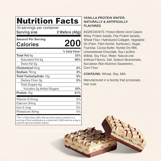 MyProtein Crispy Wafers 10 Packs