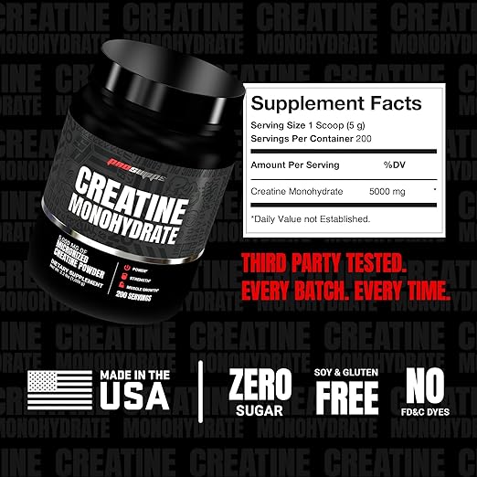 Prosupps Creatine Monohydrate 1 Kg 200 Servicios