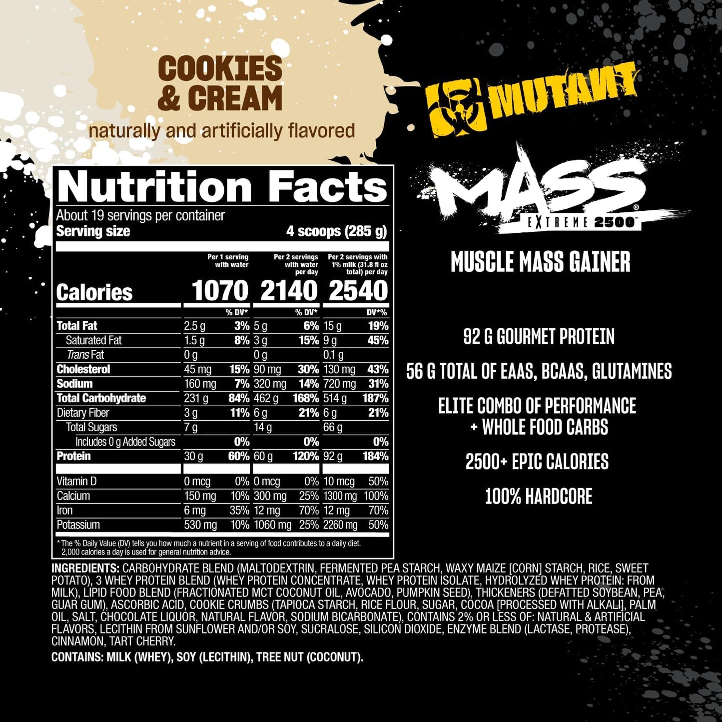 Mutant Mass Extreme 2500 12 Lbs
