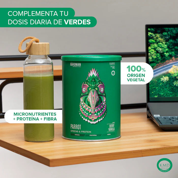 Birdman Parrot Greens & Protein 30 Servicios
