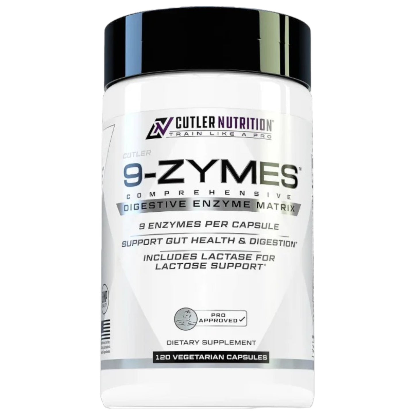Cutler Nutrition 9-Zymes 120 Capsulas