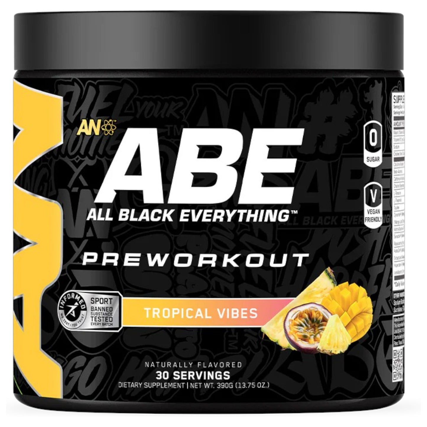 Applied Nutrition Abe All Black Everything Pre 30 Servicios