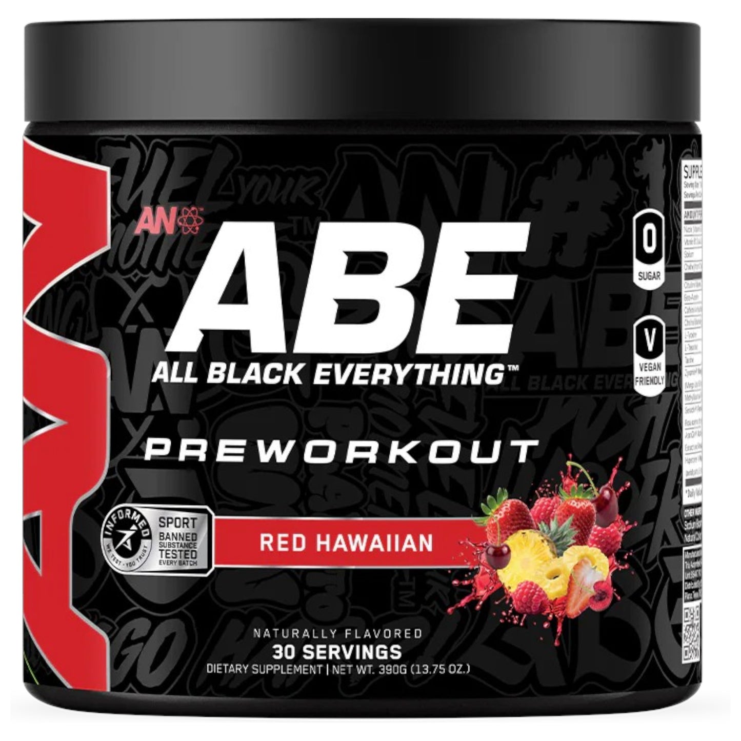 Applied Nutrition Abe All Black Everything Pre 30 Servicios