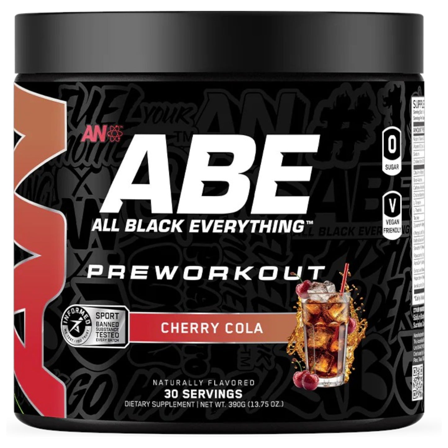 Applied Nutrition Abe All Black Everything Pre 30 Servicios