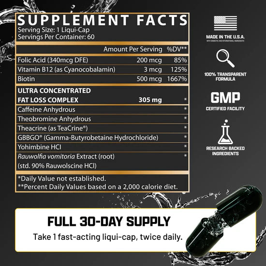 Nutrex Lipo6 Hers Ultra Concentrate 60 Capsulas
