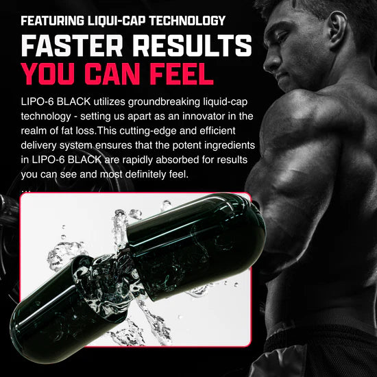 Nutrex Lipo6 Black Ultra Concentrate 60 Capsulas