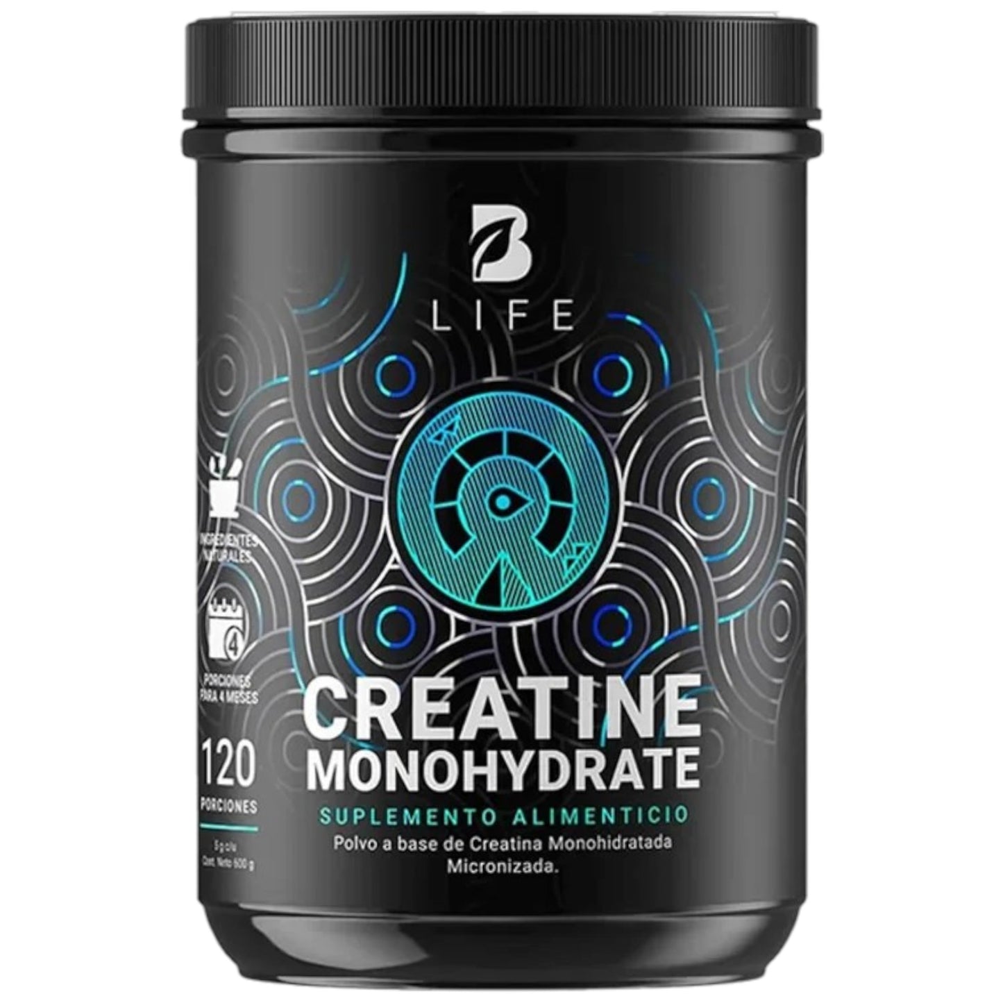 B Life Creatine Monohydrate 600 Gramos 120 Servicios
