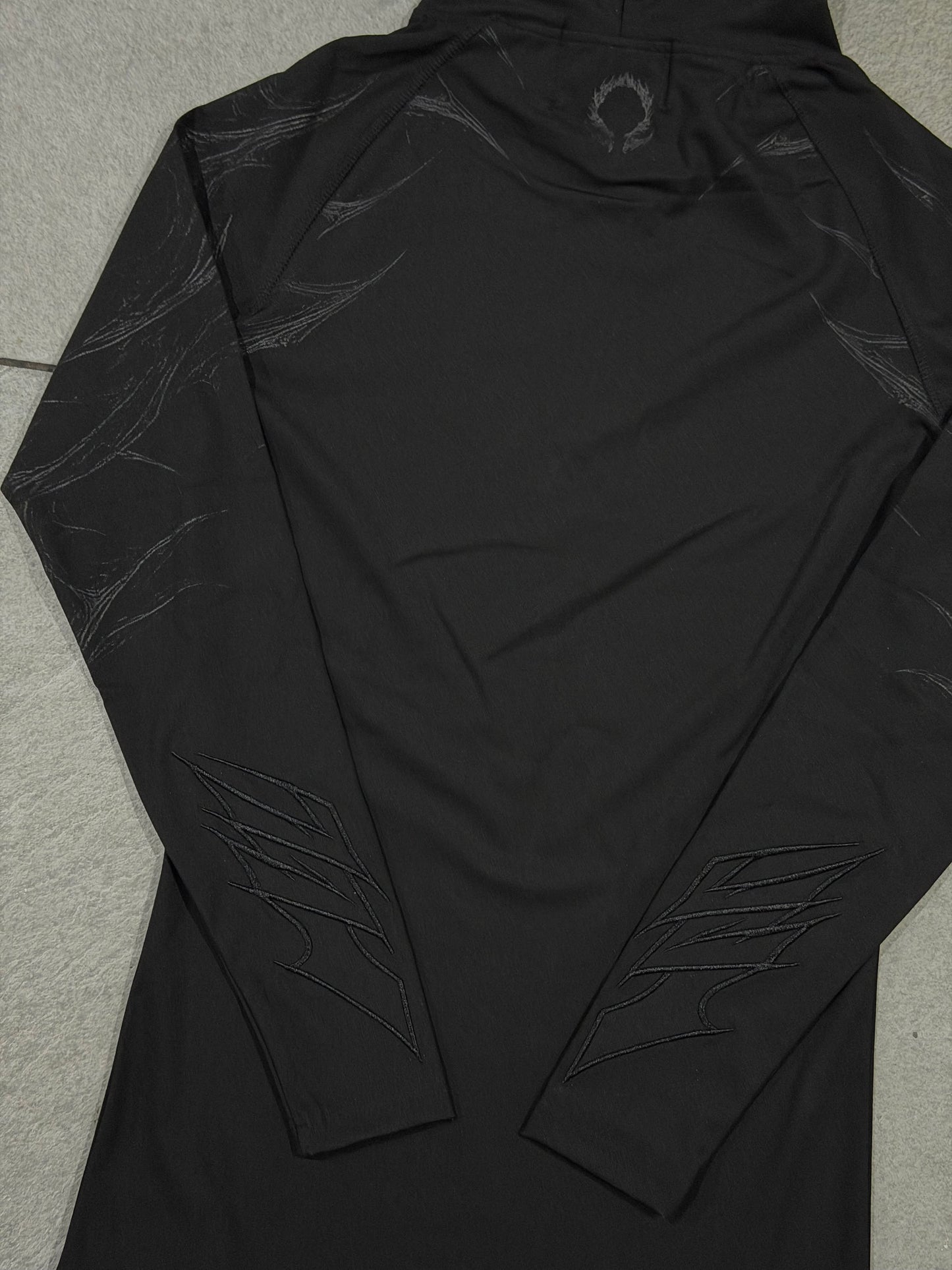 Breathedivinity Void Tech Pulsefire Hoodie Compression Darkness