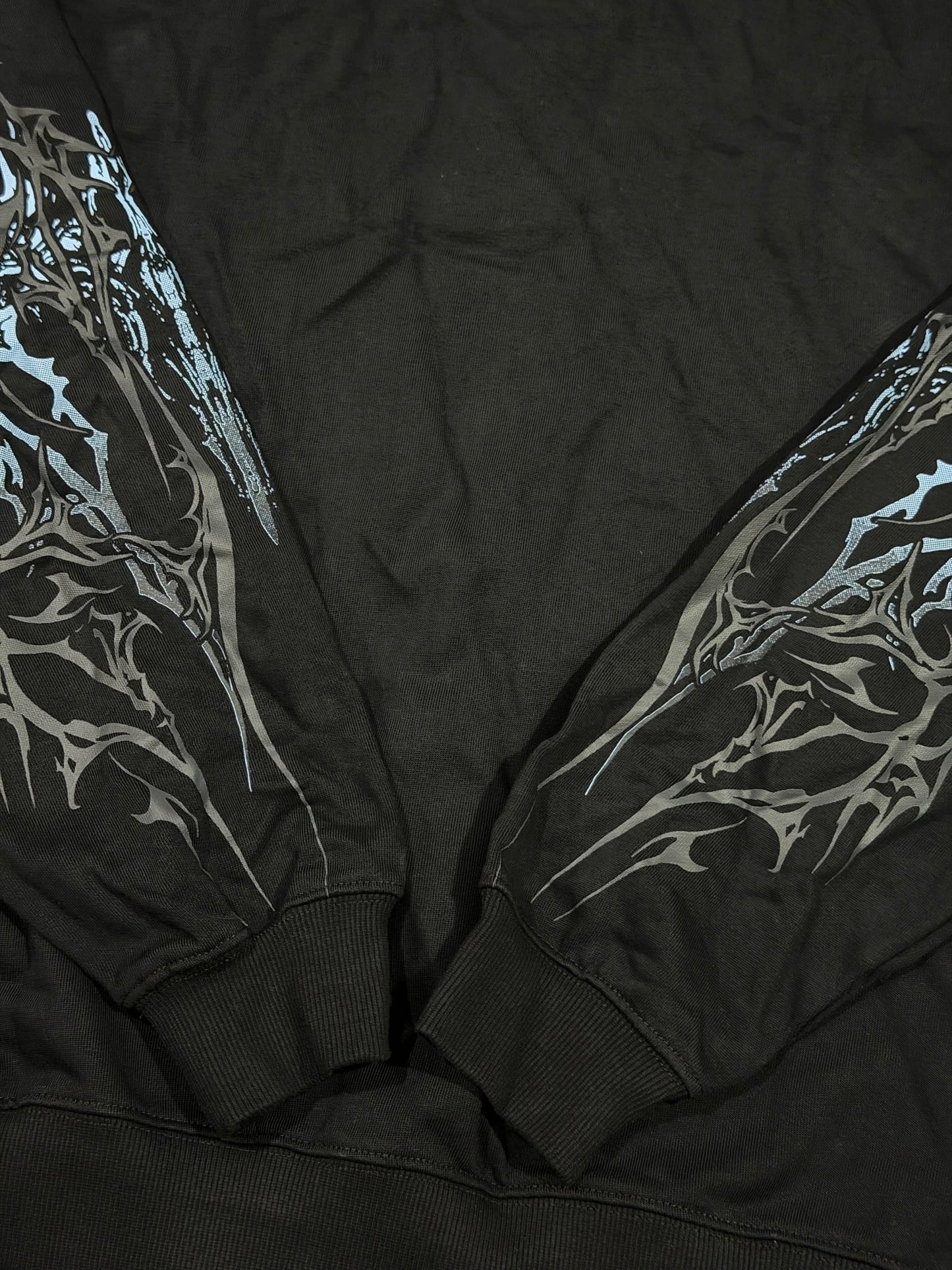 Breathedivinity Obsidian Oversized Zip-Up Hoodie Pulse
