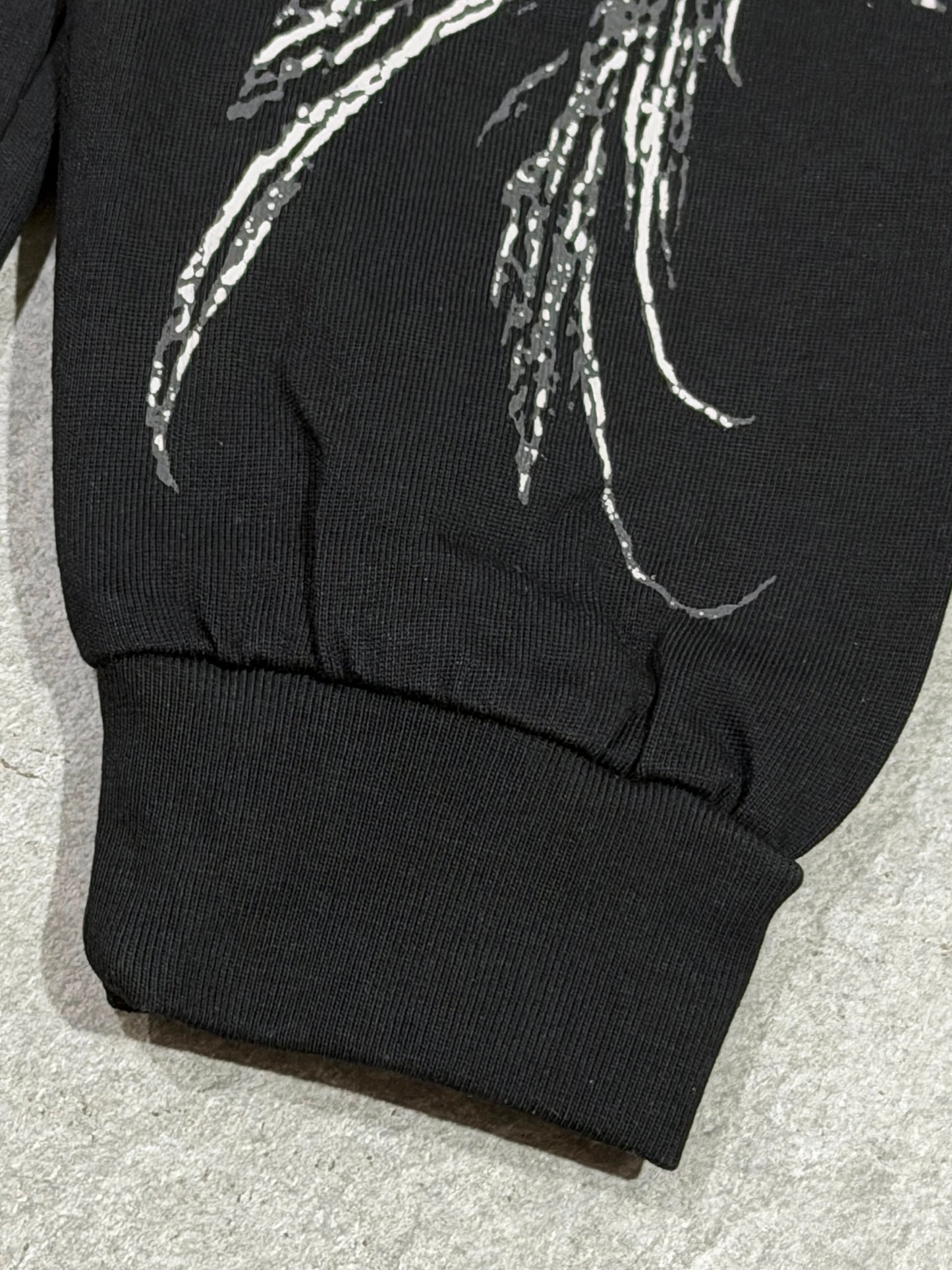 Breathedivinity Dark Reaper Oversized Longsleeve T-Shirt Midnight