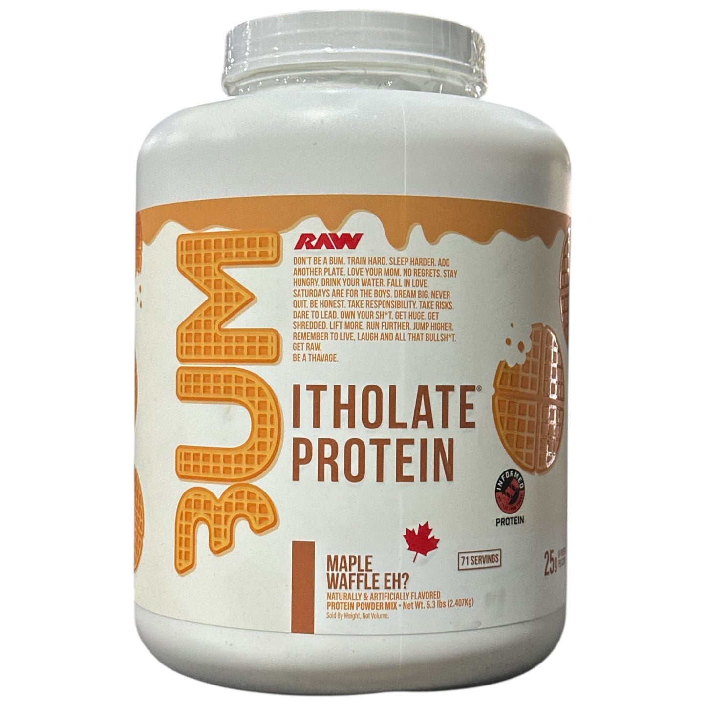 Raw Nutrition Bum Itholate 5 Lbs