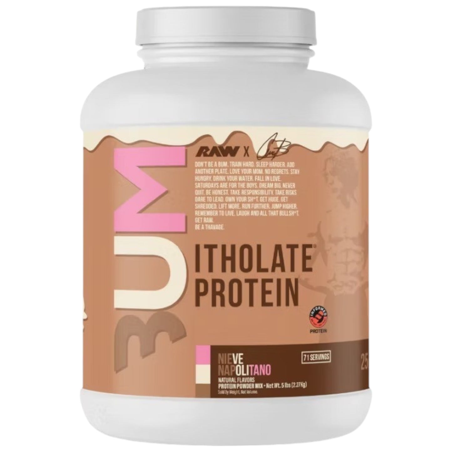 Raw Nutrition Bum Itholate 5 Lbs