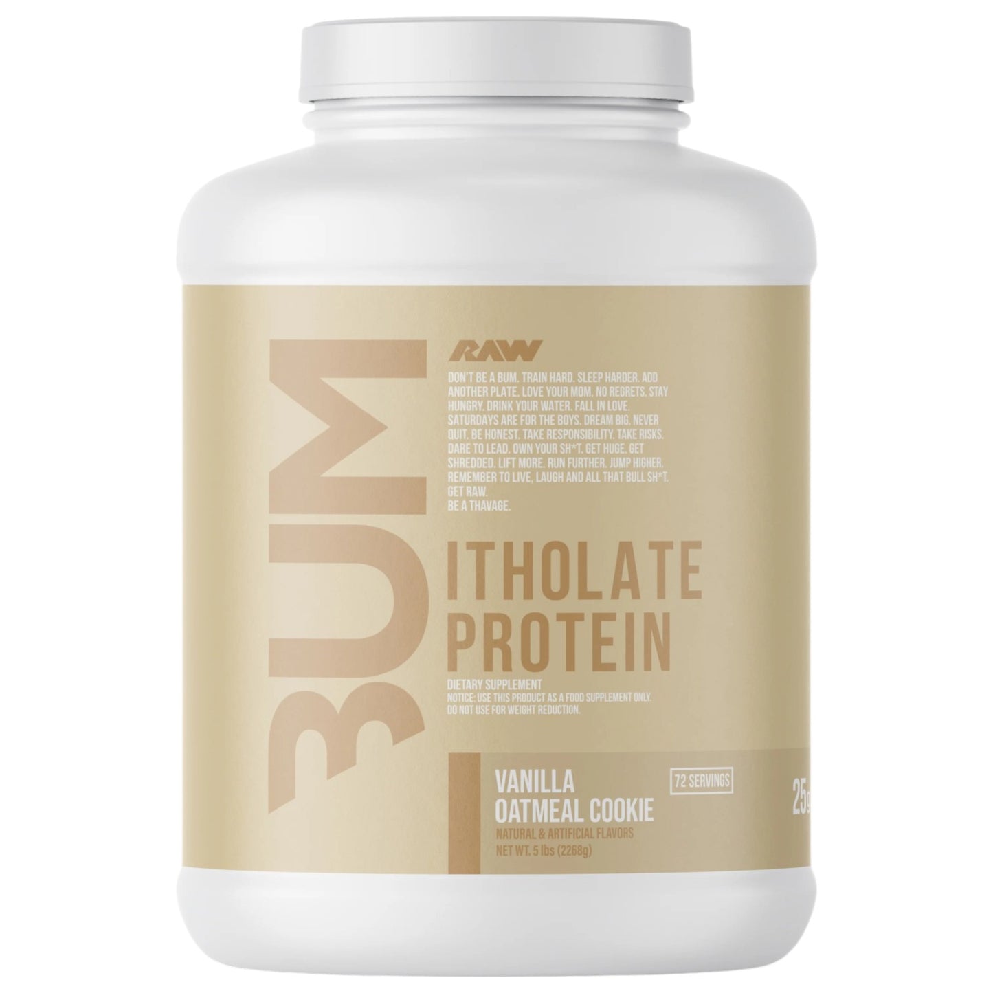 Raw Nutrition Bum Itholate 5 Lbs