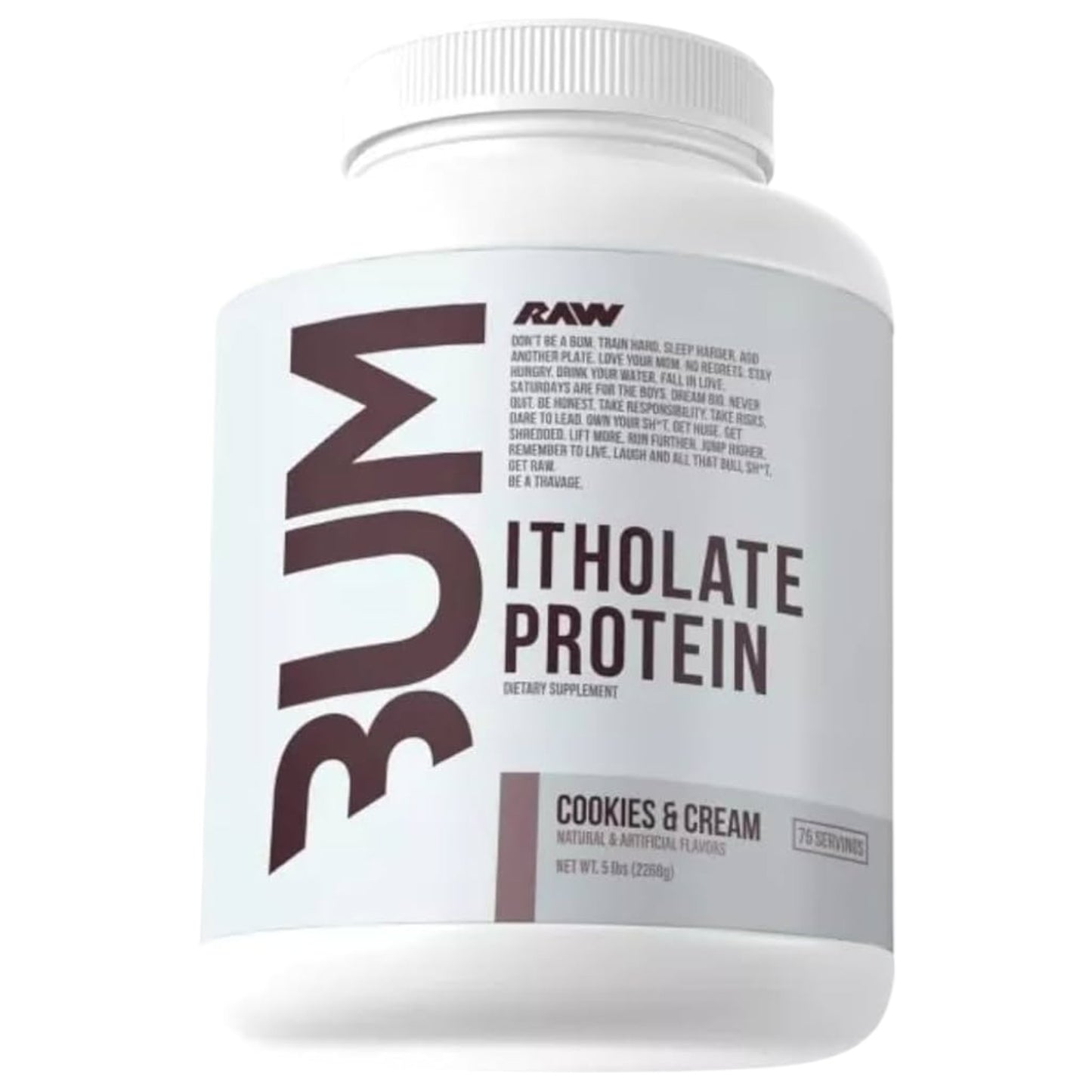 Raw Nutrition Bum Itholate 5 Lbs