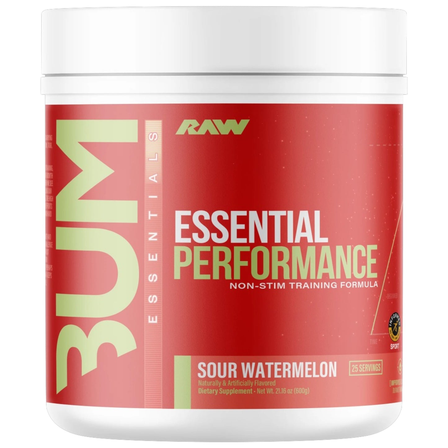 Raw Nutrition Bum Essential Performance 25 Servicios