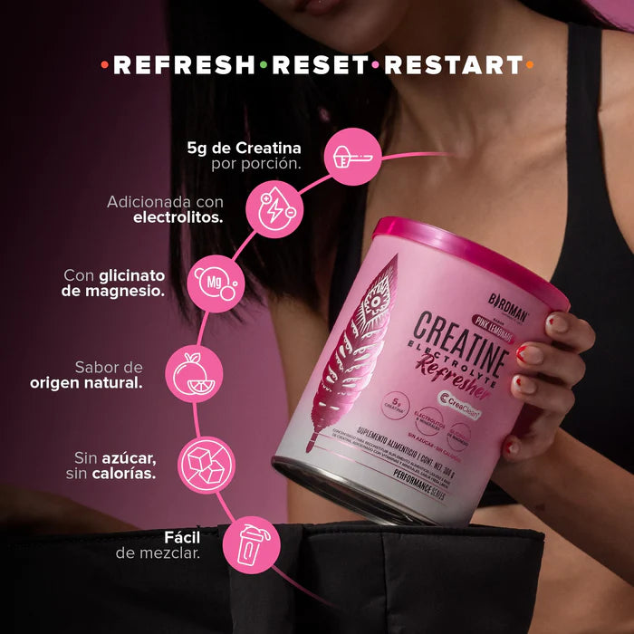 Birdman Creatine Electrolyte Refresher 300 Gramos 30 Servicios