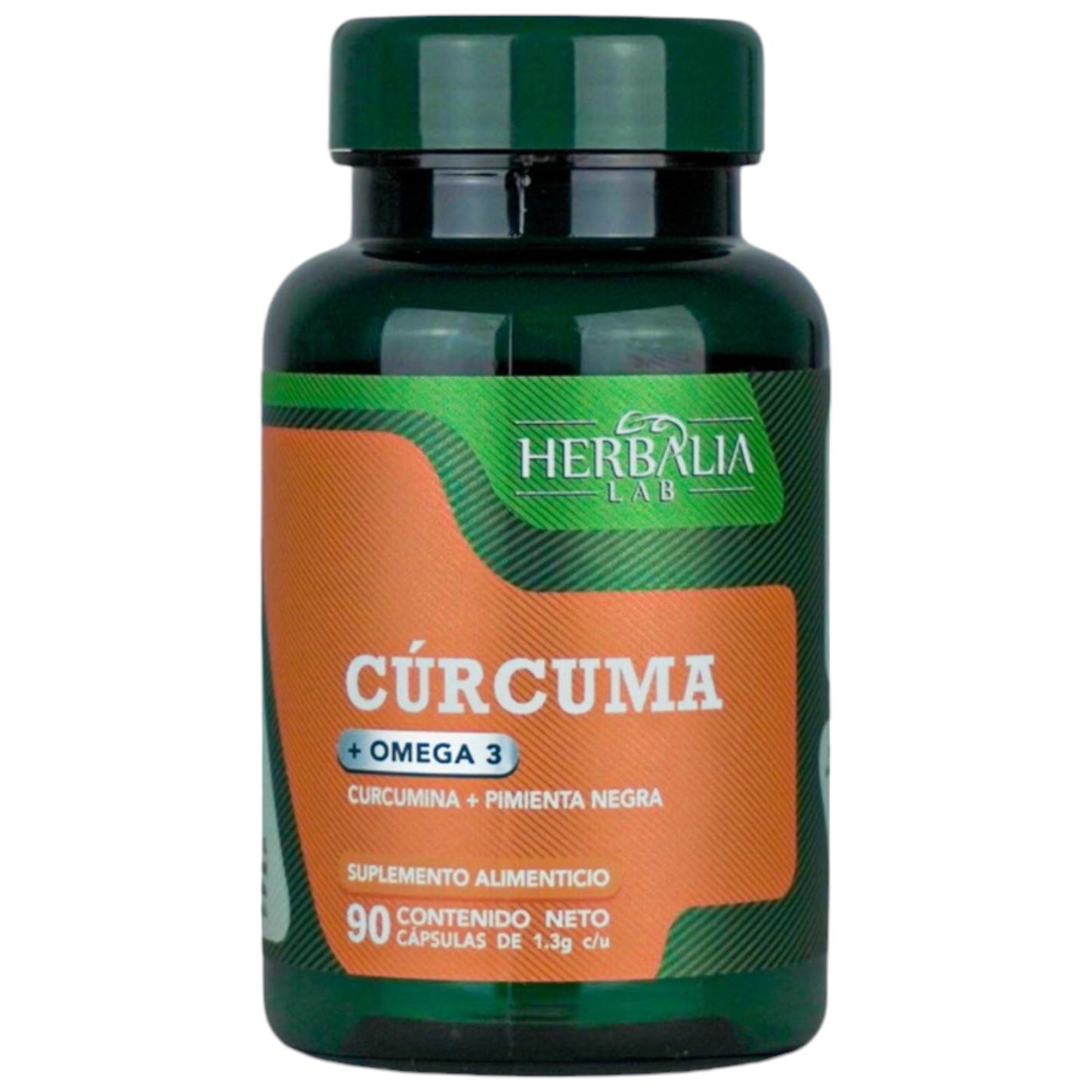 Herbalia Lab Curcuma + Omega 3 90 Capsulas
