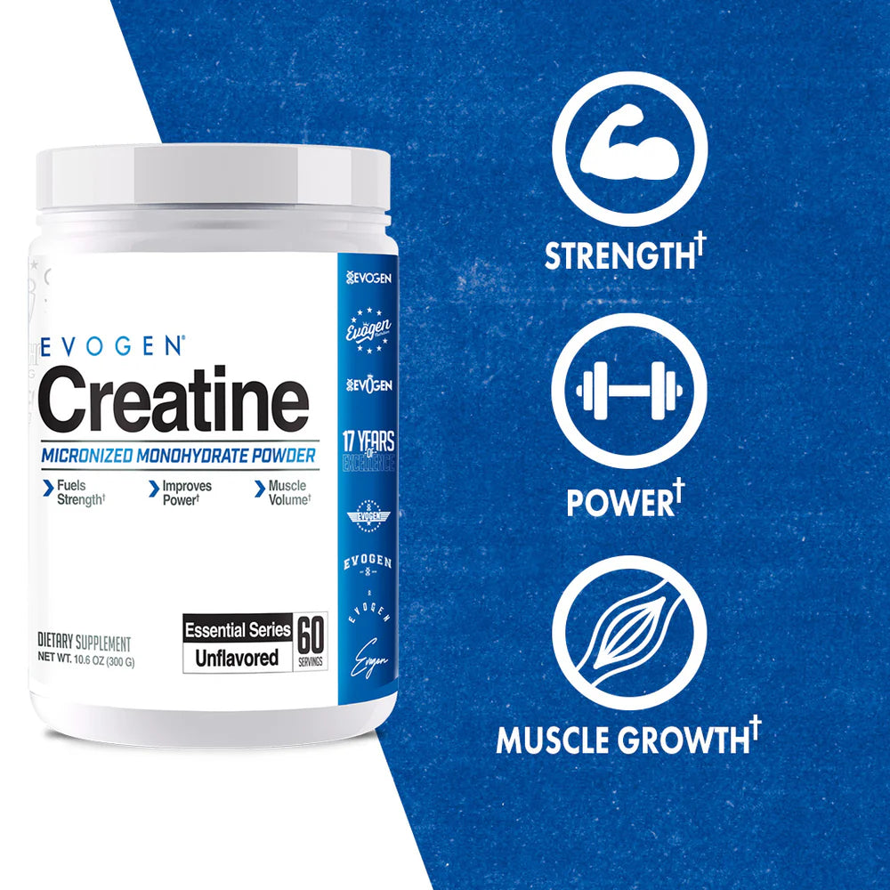 Evogen Creatine 300 Gramos 60 Servicios