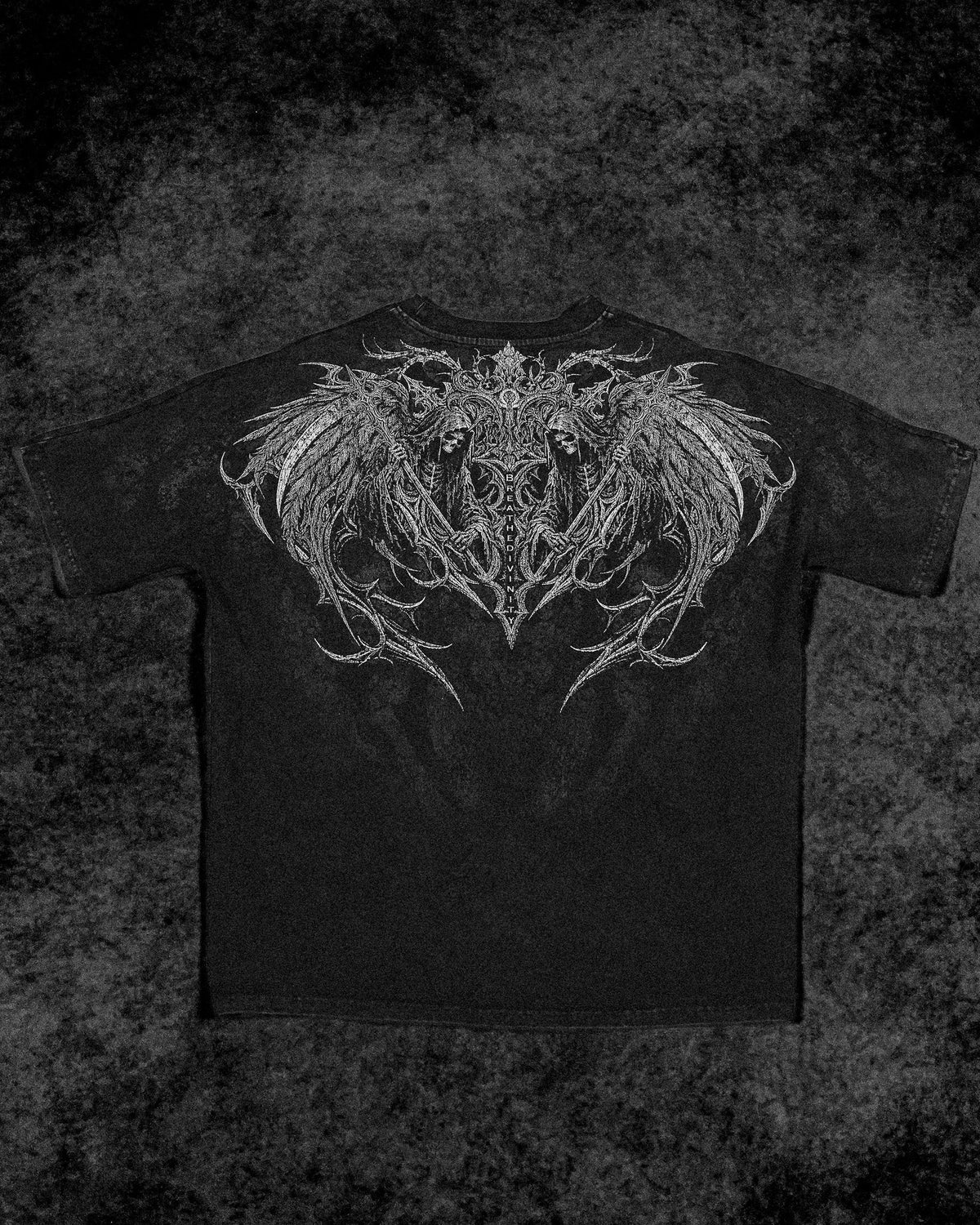 Breathedivinity Oversized T-Shirt Blood Reaper Vintage