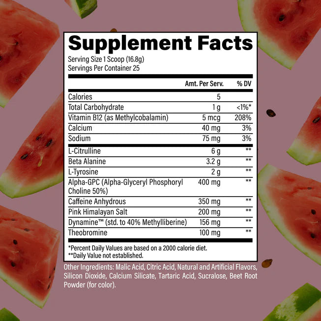 Raw Nutrition Bum Essential Charged 25 Servicios