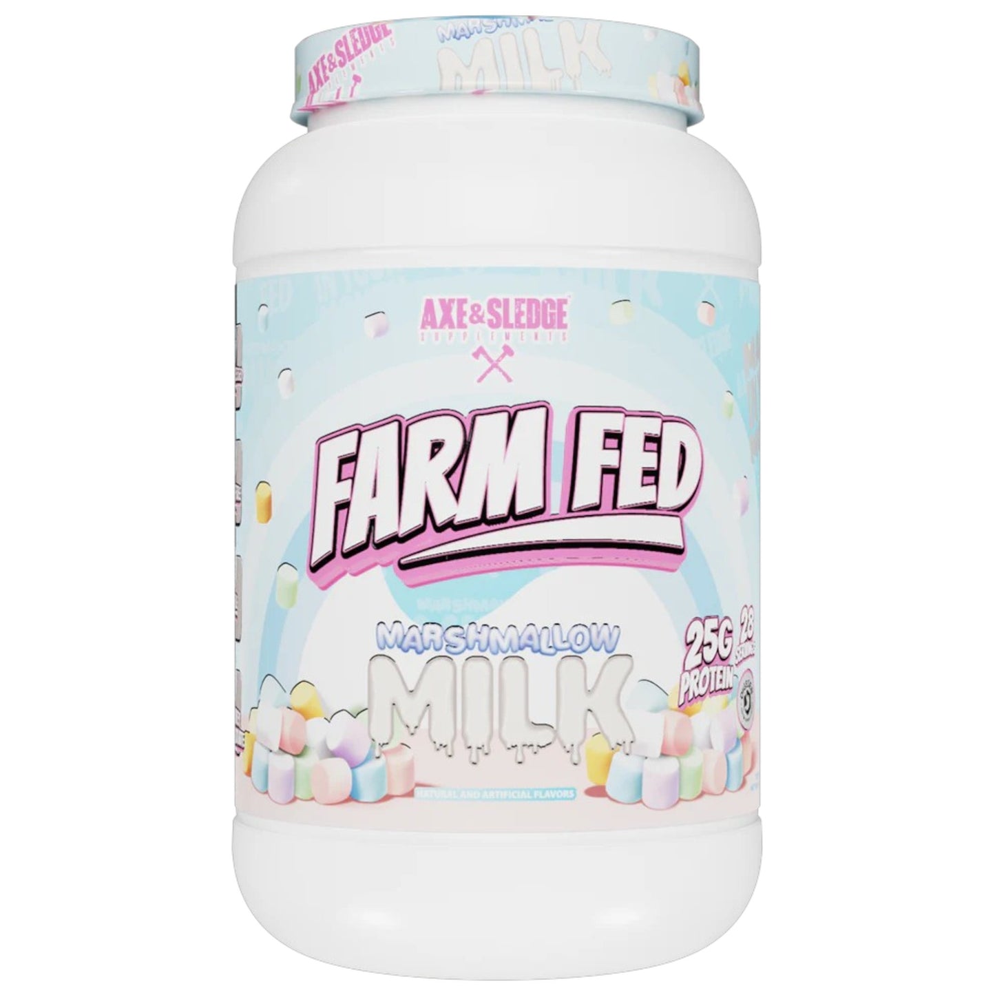 Axe And Sledge Farm Fed Grass Fed Whey Protein Isolate 2 Lbs