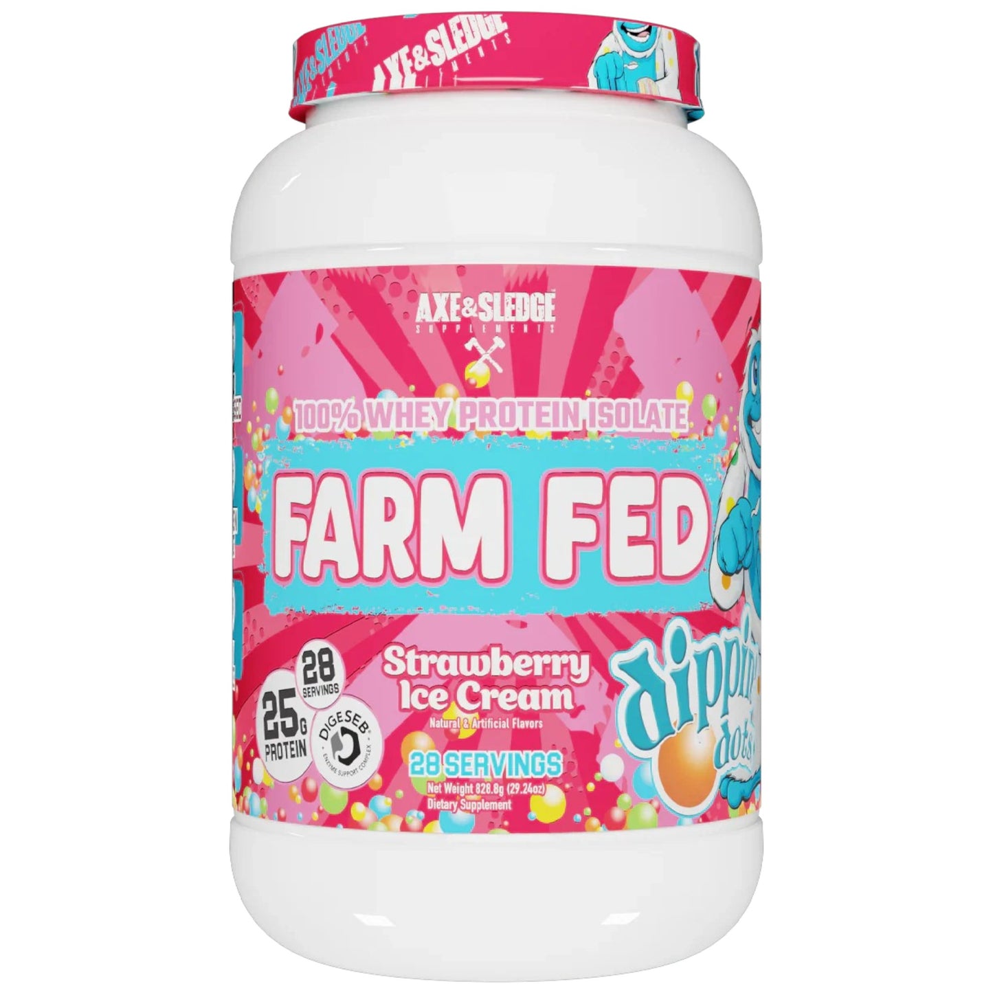 Axe And Sledge Farm Fed 100% Whey Protein Isolate 2 Lbs