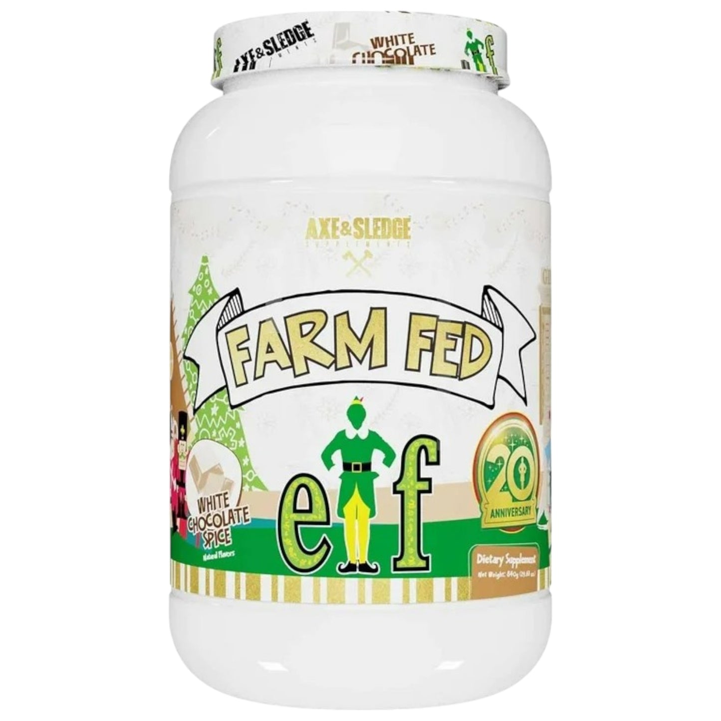 Axe And Sledge Farm Fed Grass Fed Whey Protein Isolate 2 Lbs