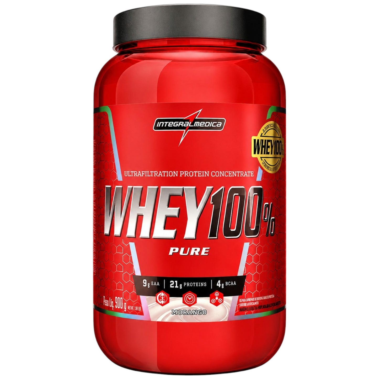 Integralmedica Whey 100% Pure 900 Gramos