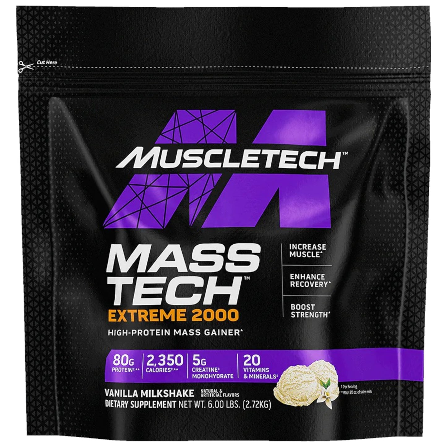 Muscletech Mass Tech Extreme 2000 6 Lbs