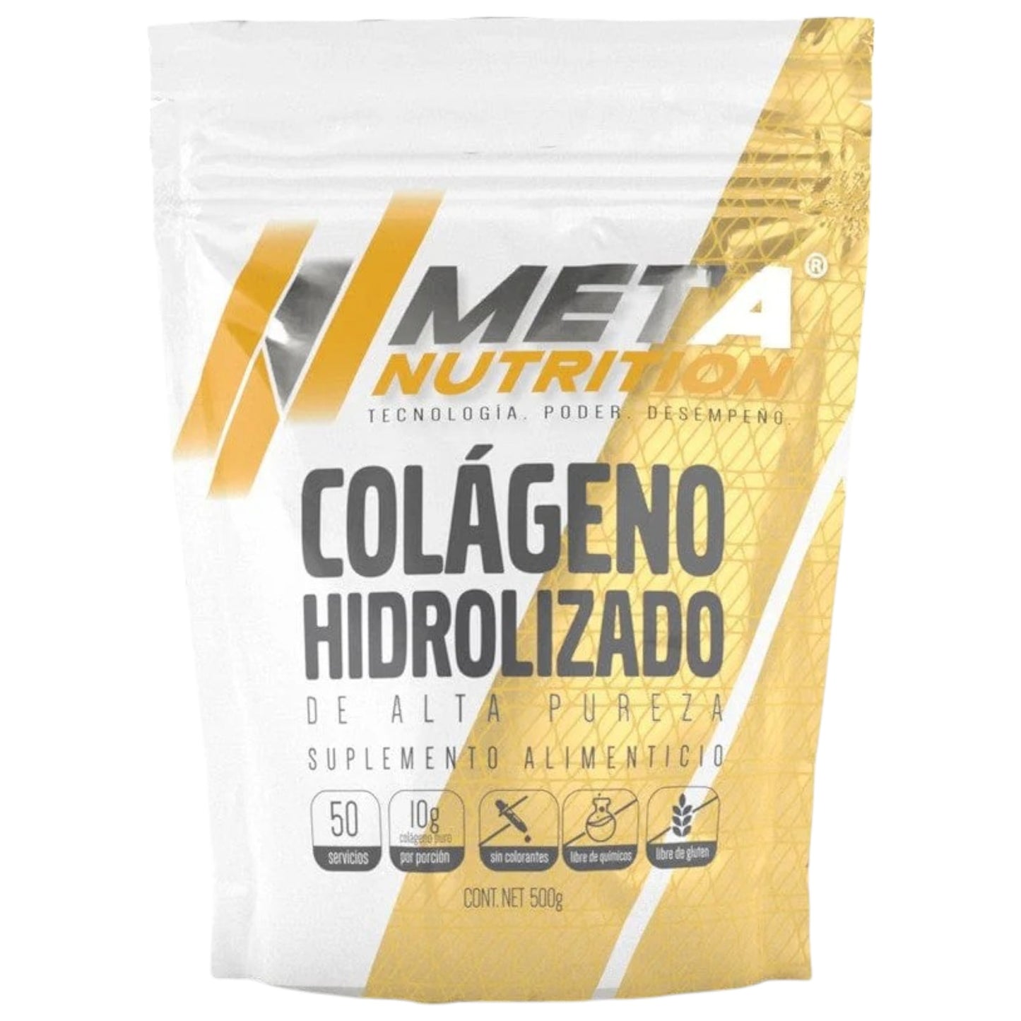 Meta Nutrition Colageno Hidrolizado 50 Servicios