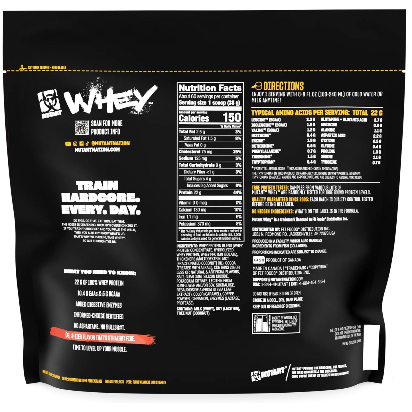 Mutant Whey 5 Lbs
