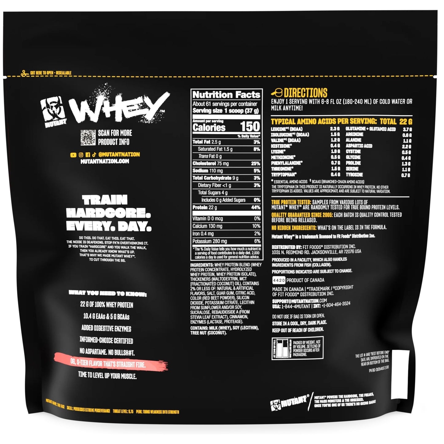 Mutant Whey 5 Lbs