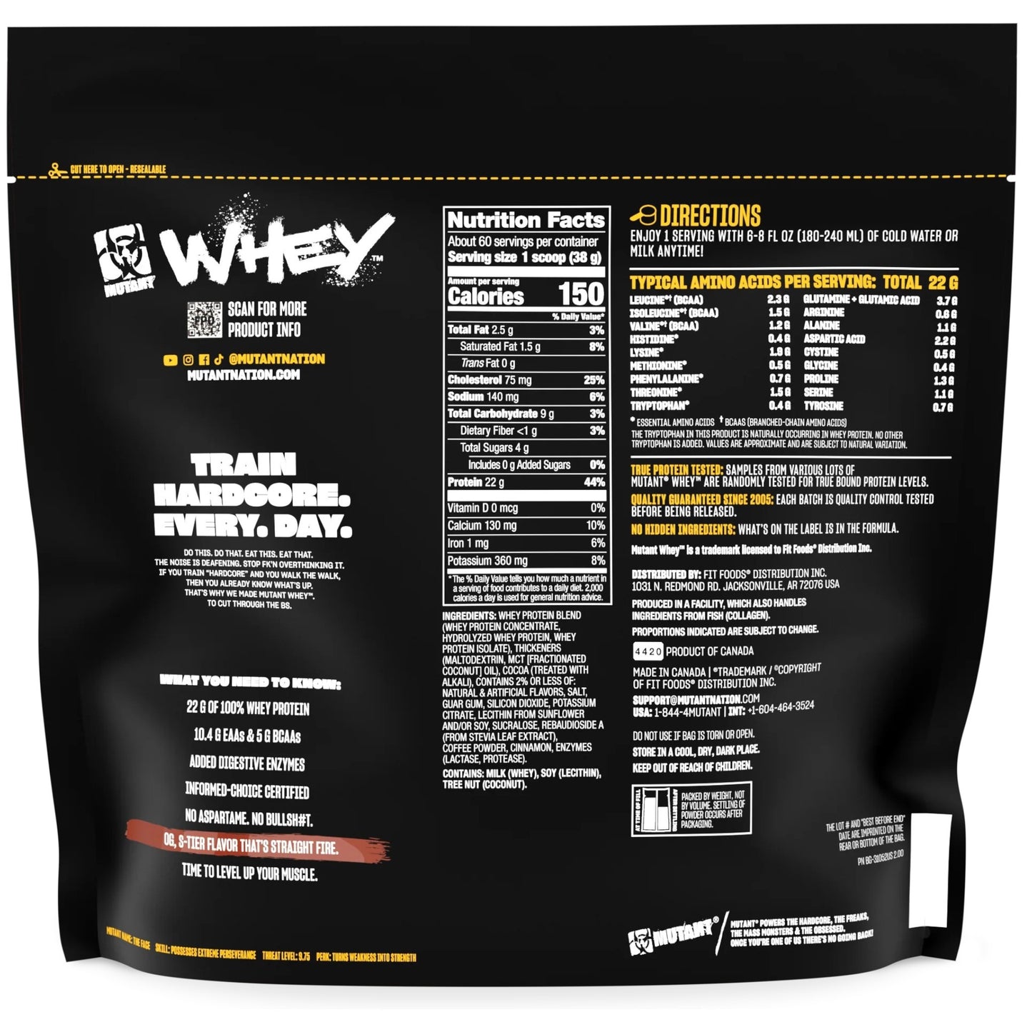 Mutant Whey 5 Lbs