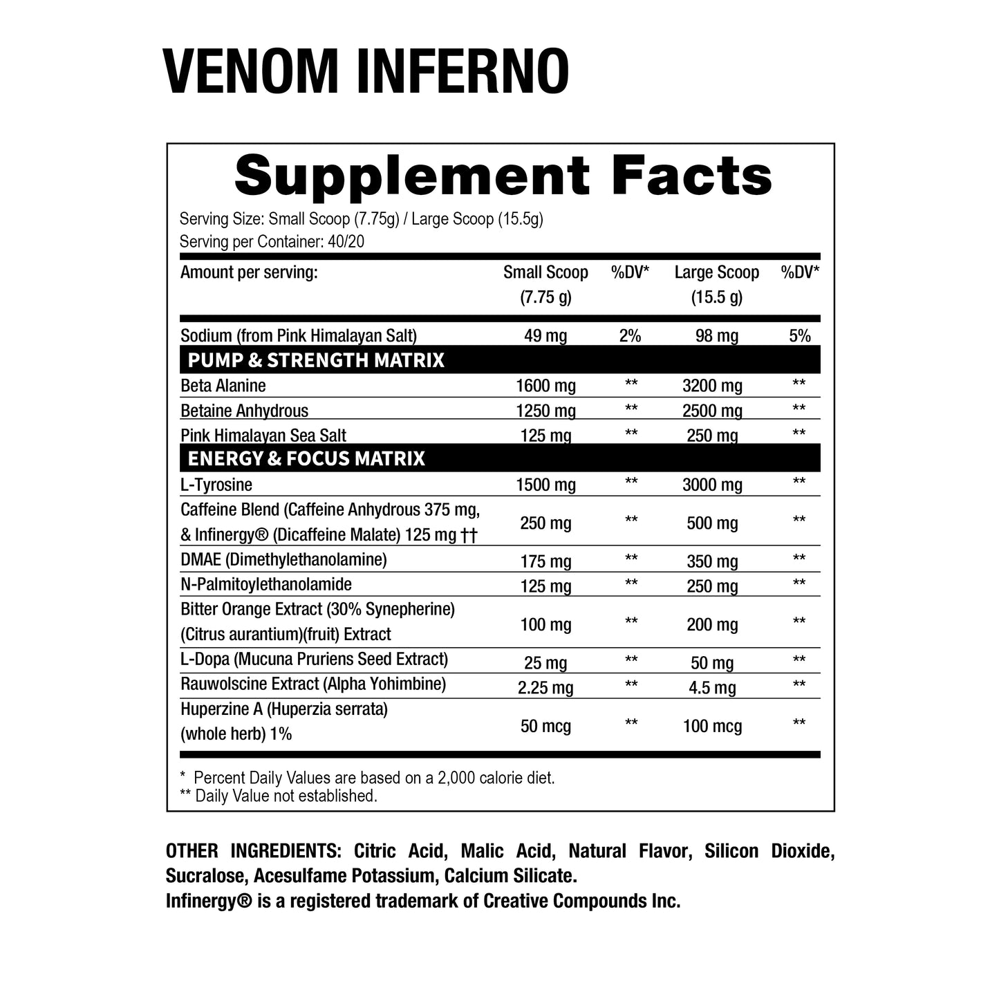 Dragon Pharma Venom Inferno 40 Servicios