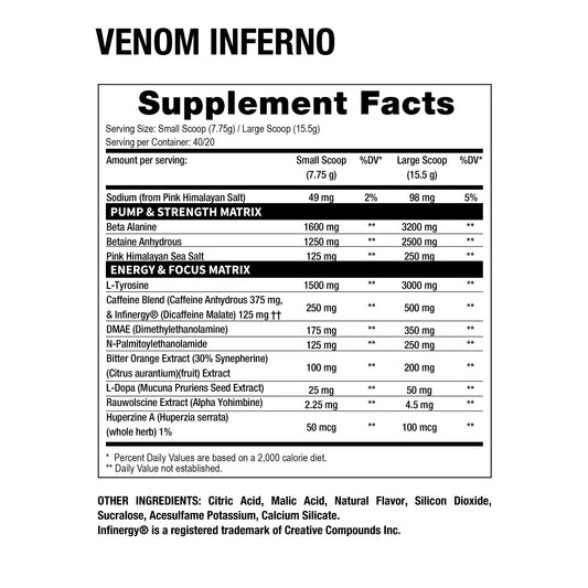 Dragon Pharma Venom Inferno 40 Servicios