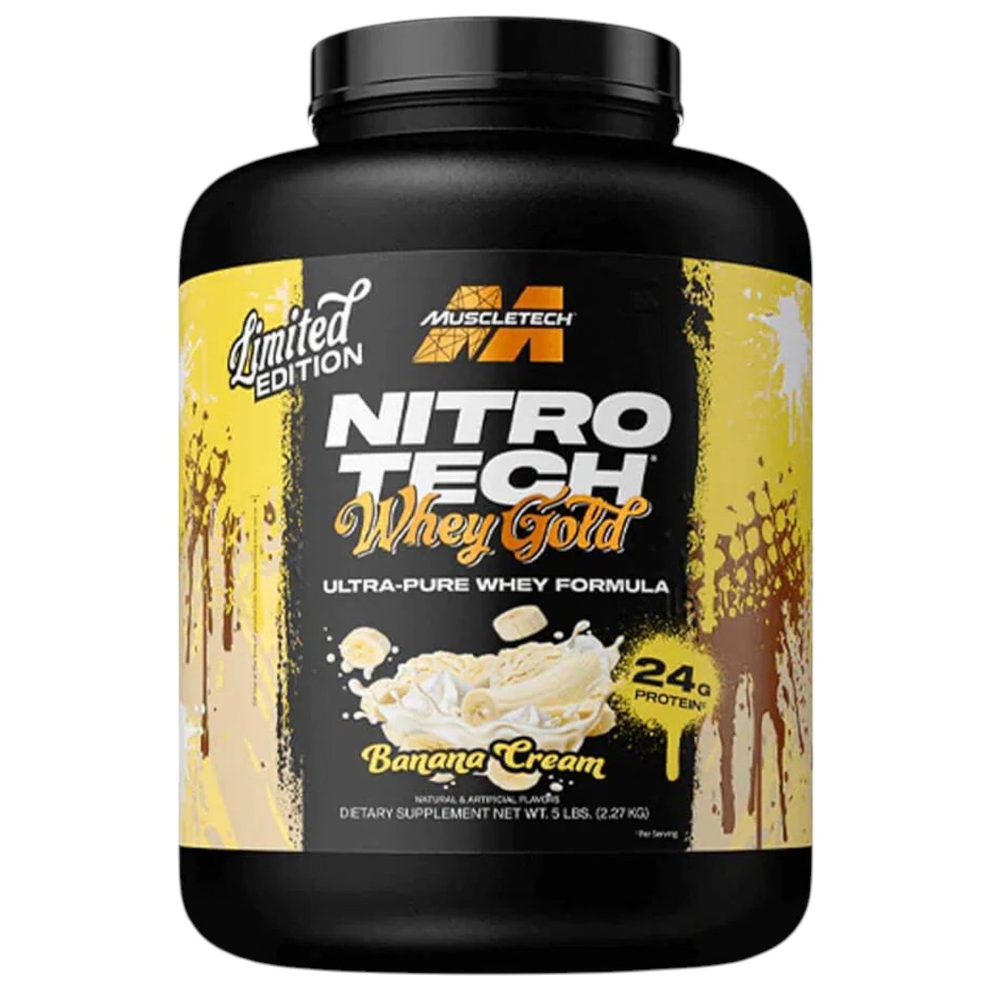 Muscletech Nitro Tech 100% Whey Gold 5 Lbs