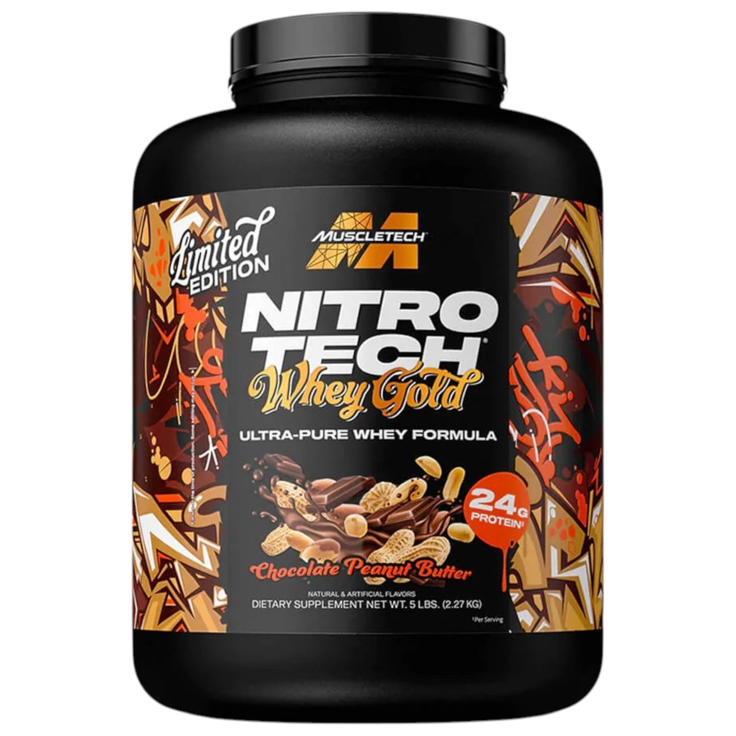Muscletech Nitro Tech 100% Whey Gold 5 Lbs